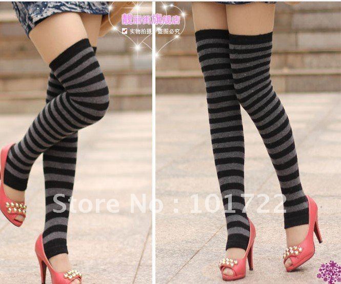 FREE SHIPMENT,Fashion lady's knitting strip leg warmer,leg socks,long and fashion styles,high quality,cheap price