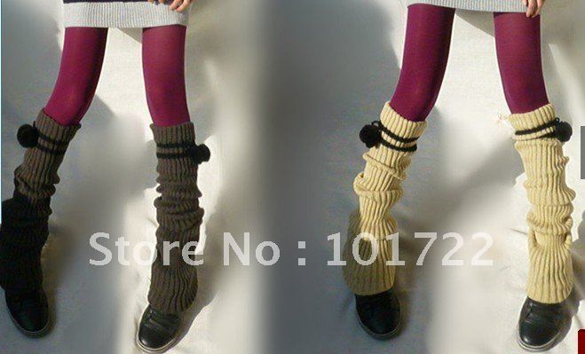 FREE SHIPMENT,Fashion lady's winter leg warmer,kintting leg warmer,woolen leg cover,long size and Flexibility