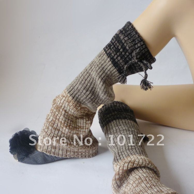 FREE SHIPMENT,Fashion lady's winter leg warmer,kintting leg warmer,woolen leg cover,long size and Flexibility