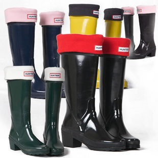 Free shipment High quality hunter rain boots socks,woman cotton hunter socks