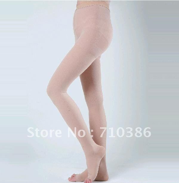 Free shippign Medical elastic stockings prevent varicose veins stockings pantyhose cloesd toe