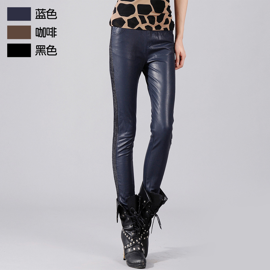 Free shipping 05 - 158 casual trousers legging female pencil pants 2013 plus size boots trousers