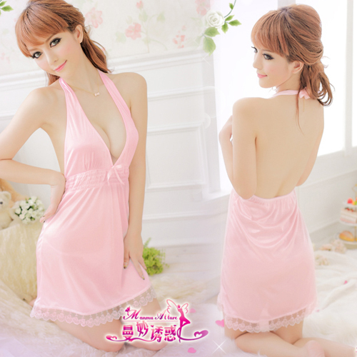 Free shipping-- 0518 sexy sleepwear faux silk sexy lace spaghetti strap lounge sleepwear t