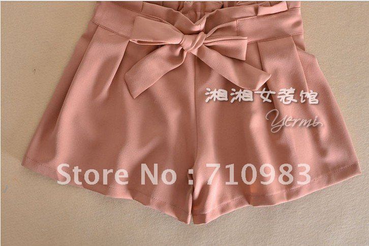 Free Shipping (1 piece/lot) missfeel low price high quality Ladies shorts&ladies leisure shorts