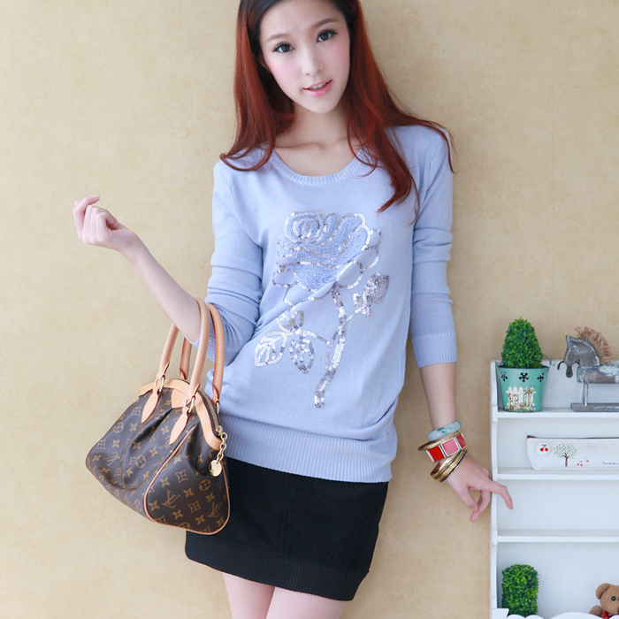 Free shipping (1 pieces /lot) big size missfeel flagship of quality sweater&hot sale sweater women