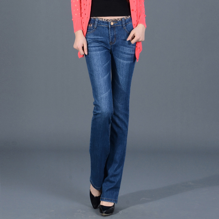 Free shipping 10 - 6858 spring jeans women's trousers skinny pants pencil pants dark color water wash retro finishing 2013