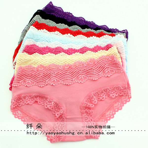 Free shipping (10 pieces/lot) missfeel fiagship of quality women's underwear,sexy underwear,d42007 pink red gray black