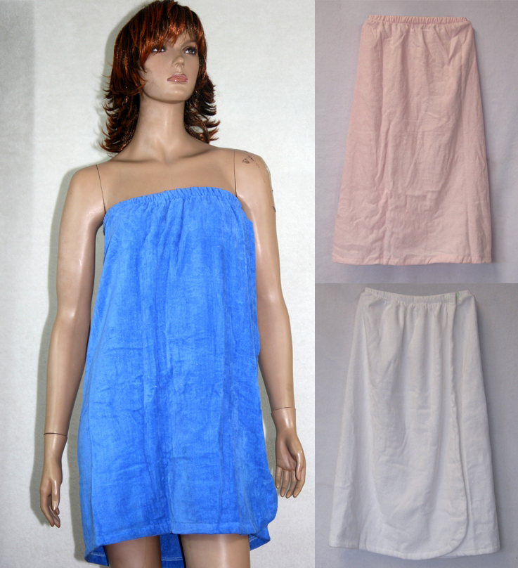 free shipping 100% cotton terry towel bath skirt towel