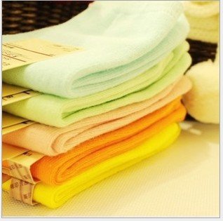 Free shipping 100% cotton wholesale Korean  fashion style lovey  solid candy color women sock