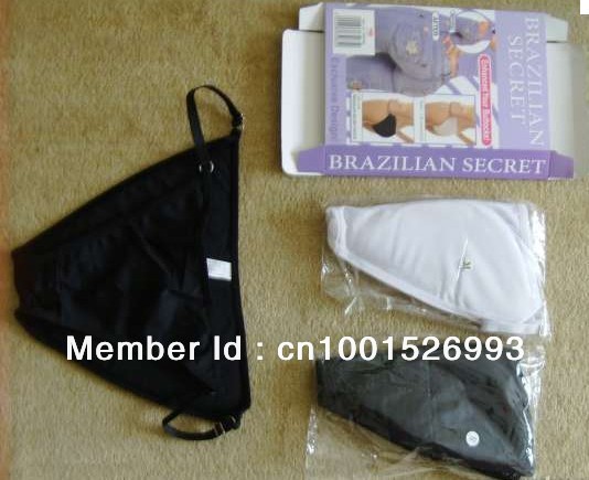 Free Shipping 100pcs/lot Brazilian Secret As Seen On TV Brazilian Secret Padded Underwear