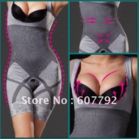 Free shipping 100pcs/lot Slimming Bamboo Shaper Bamboo Charcoal Sculpting Underwear