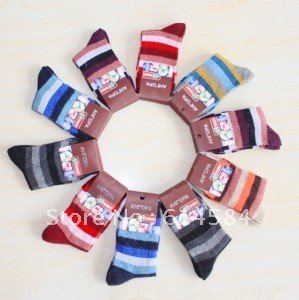 Free shipping,10pairs/lot,casual socks/Stripe stockings for women,wholesale Y-S08