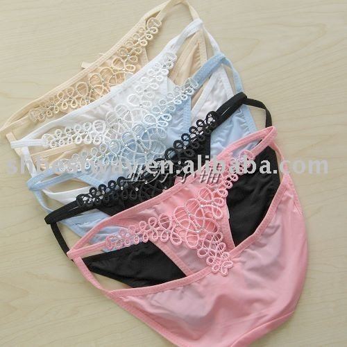 FREE SHIPPING! 10pcs/lot fashion low-waisted lady's panty , ~ice silk materials,ice feeling~ reasonable prices! ( ladies panty )