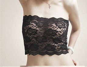 Free Shipping/10pcs lot/ sexy    Fashion  Black  Corsage/Bra