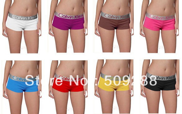 free shipping 11 colors hot sell comfortable brand women boxers women underwear women's briefs