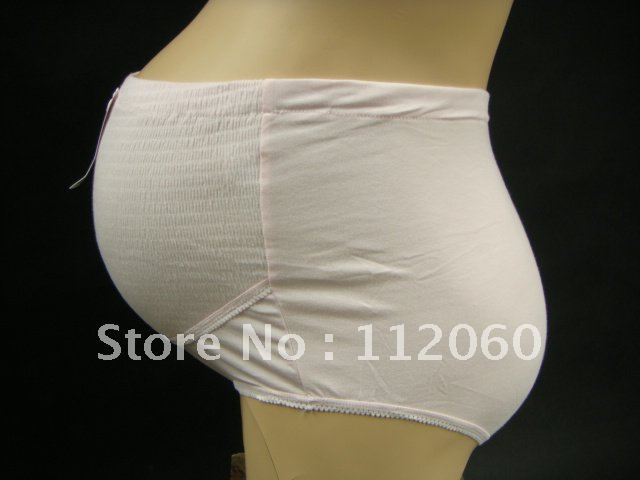 Free shipping 12pieces/lot new arrival 100% cotton factory price pants  Adjustable Undercover /underwear for pregnant women