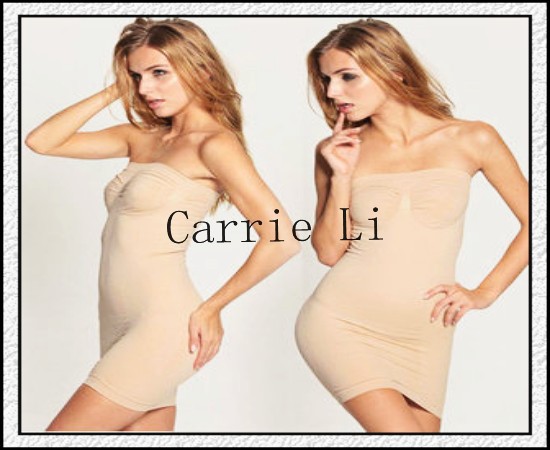 Free Shipping 150pcs/lot Body Shaper Slip Slim N Lift Ladies Magic Skirt Shapewear