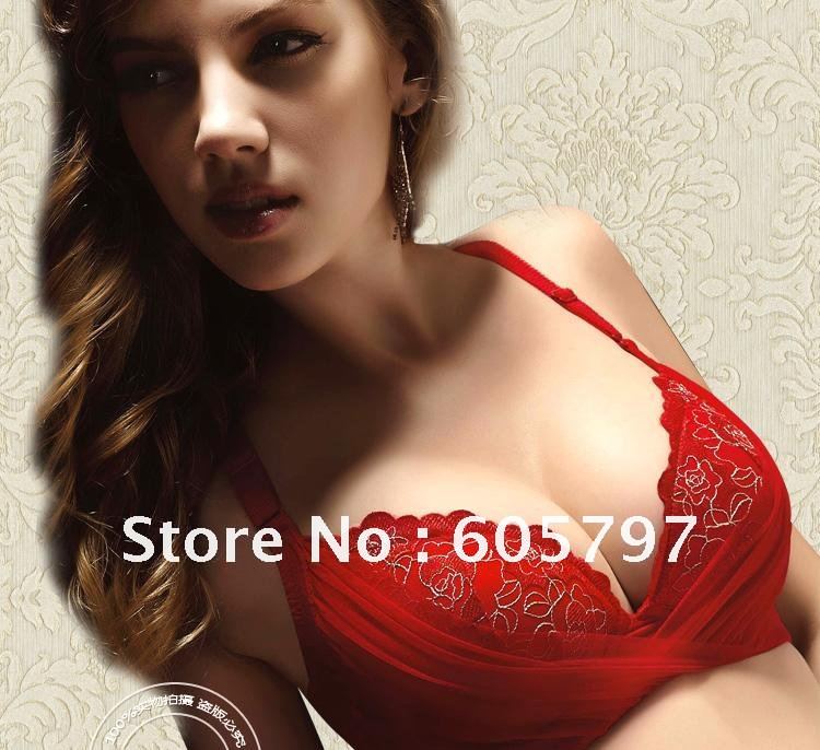 free shipping,1set hotting sell High quality Deep-V Fashionable weman sexy bras&Brief ,send by China post/A1