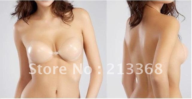 Free Shipping 2 pairs silicone,invisible,freebra fashion Cup B #8640