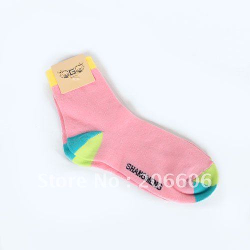 Free shipping 20 pcs/lot 2012 new cute ladies socks cotton ankle socks fashion short socks(A15-1816)