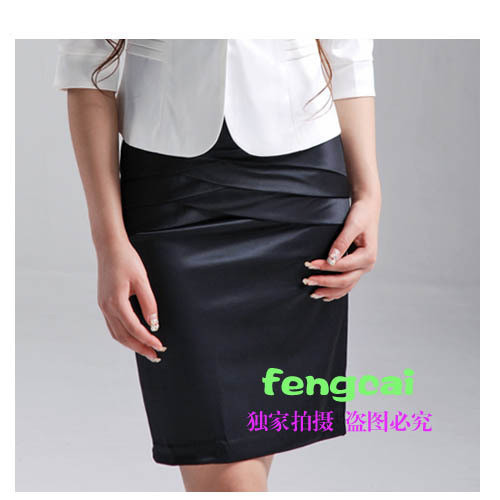 Free shipping 2011 professional skirt tailored skirt cross dress single dress 109