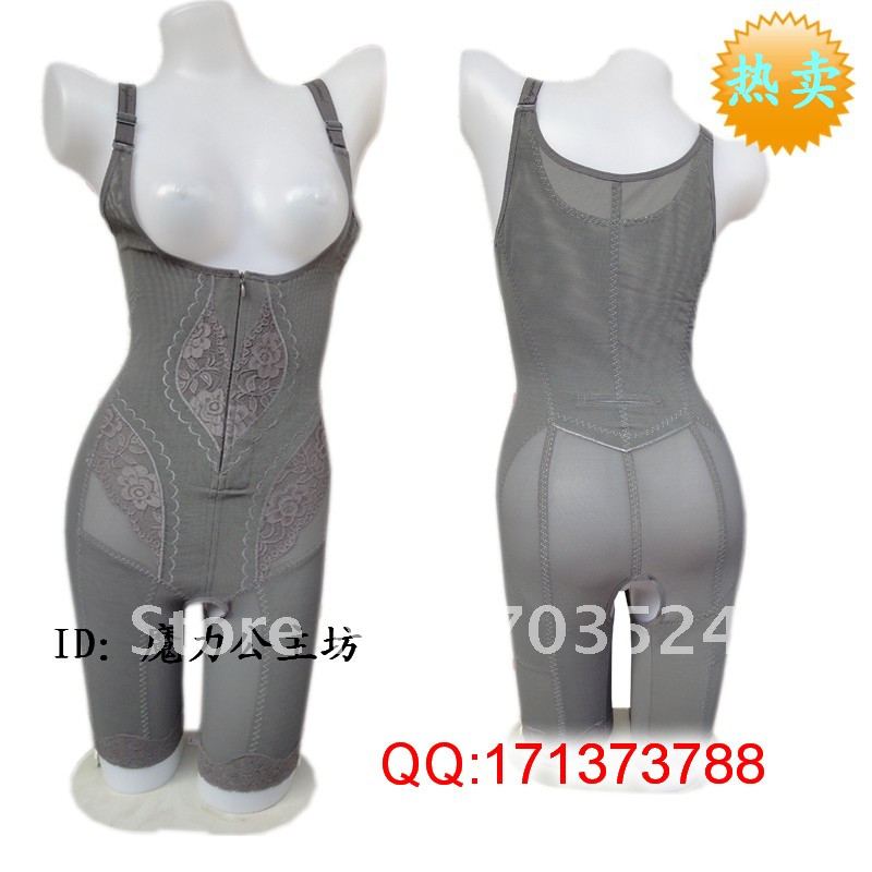 free shipping 2012 autumn new arrival corset slim waist abdomen drawing butt-lifting one piece shaper slimming clothes