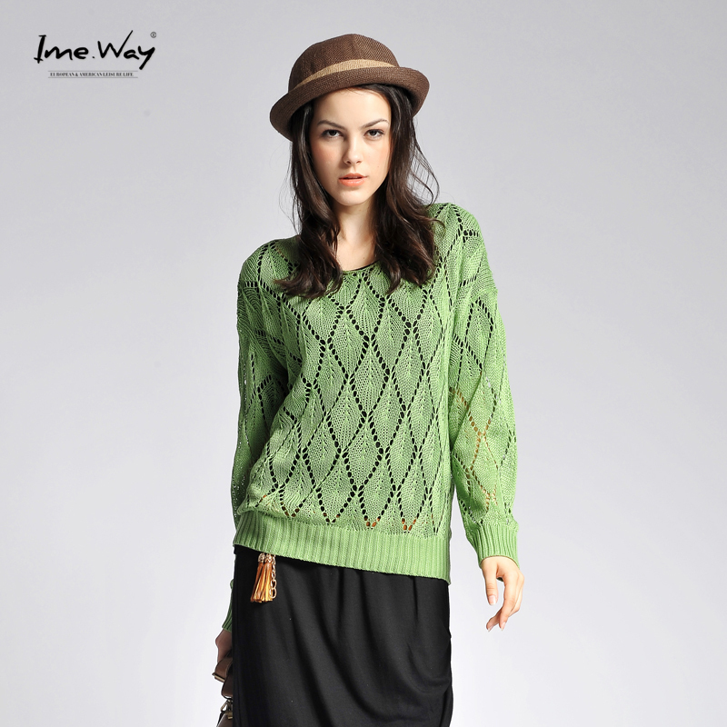 free shipping 2012 autumn new arrival women's brief all-match cutout comfortable ax004 pullover sweater