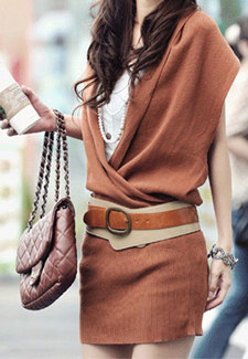 Free shipping 2012 autumn sexy knitted one-piece dress elegant women's slim hip tight dress