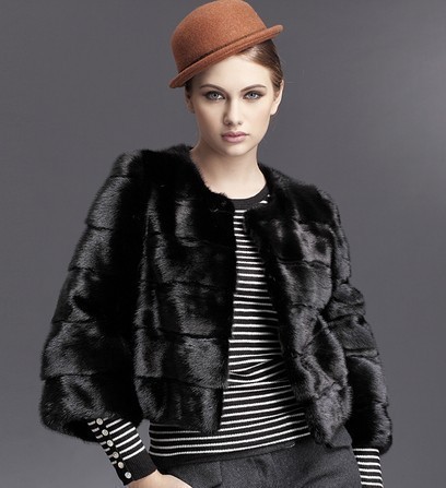 free shipping 2012 autumn winter women's winter fur coat