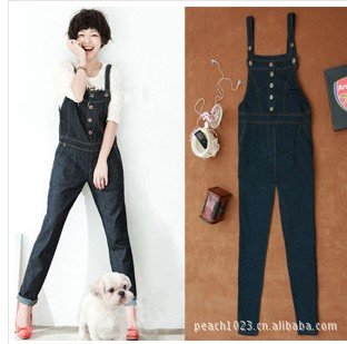 Free shipping 2012 Brand Fasion Women's  pregnant MATERNITY clothes/pants  Jeans Overalls large/plus size pants