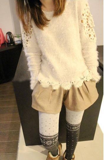 Free shipping 2012 Fashion autumn and winter new Pierced hook sleeved Mohair Plush sweaters! X20087520459