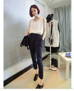 Free shipping 2012 fashion hot seller in chinese  High-quality goods two colors jumpsuits for women-1