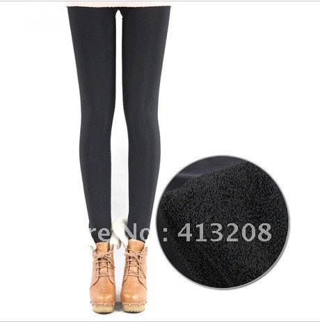 Free Shipping 2012 fashion warm winter Velvet thick fluorescence women Leggings stockings socks tights jeans pantyhose wholesale