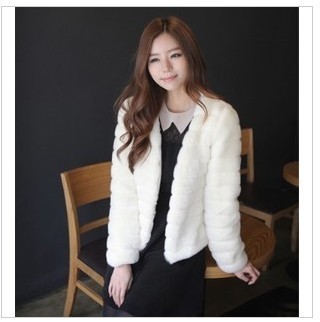 Free shipping ! 2012 fur coat women short design overcoat fur coat