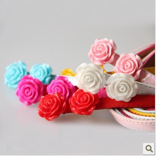 Free shipping ! 2012 kind Candy color flower slender waist belt lady's han patent leather belt