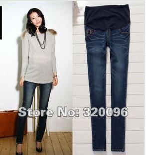 Free Shipping 2012 Maternity Pants Jeans Pregnant Women Pants in spring and Autumn