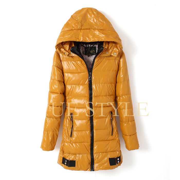 Free shipping 2012 medium-long  female thickening cotton-padded jacket