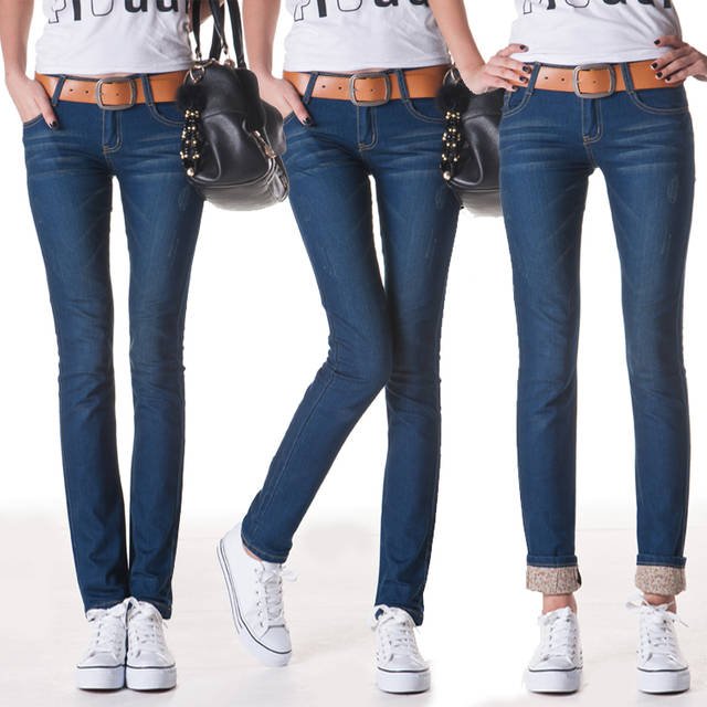 Free shipping 2012  most popular woman blue jeans tight pencil pants/jeans