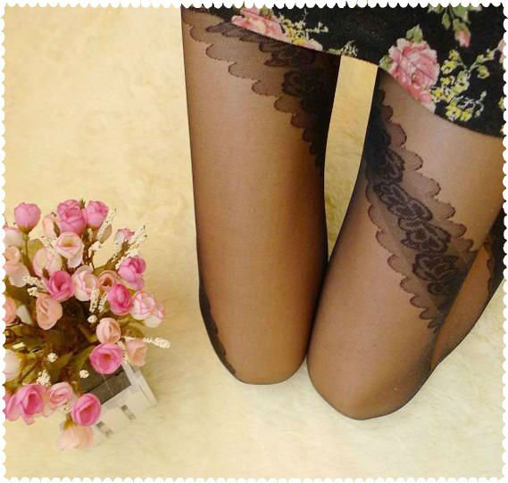 Free Shipping, 2012 New Arrival Fashion 15D OL Style Fishnet Stocking, Tight Black Panty Hose, PH045