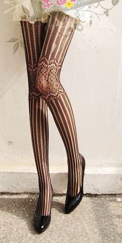 Free shipping 2012 New Arrival Women's Sexy Fashion Fishnet Stockings(L021)