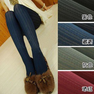 Free shipping 2012 New Arrival Women's Slim Hemp flowers Pantyhose Leggings Stockings(L003)