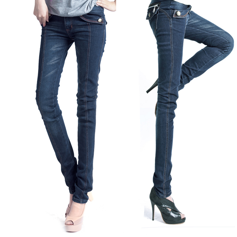 Free shipping 2012 new arrive Slim blue jeans Lady's Women tight skinny pants pencil pants TB0043