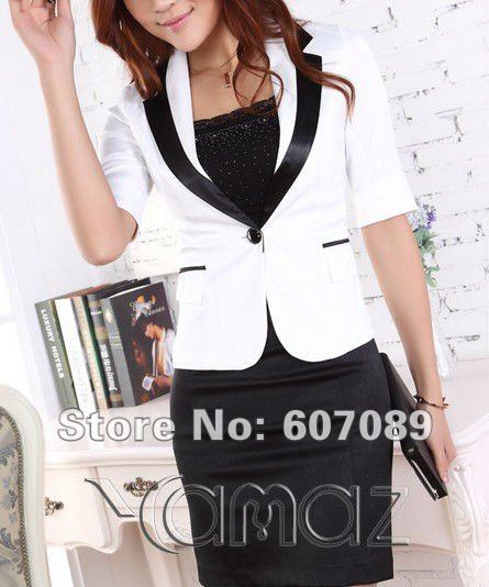 free  shipping 2012 new design business suits fashion woman suits  summer suits with  high  quality cheap price hot sale