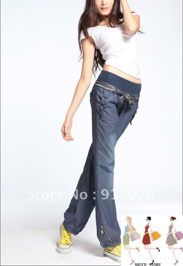 free shipping 2012 NEW  fashion loose design  ladies jeans spring and summer hot selling women jeans