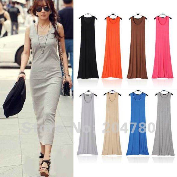 Free Shipping, 2012 New Fashion Summer Maxi Dress Women Long Dresses Vintage Bohemian Skirt Clothes 80336