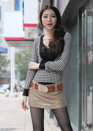 Free Shipping 2012 New Korean Style All Match Short Pant With Belt Black /Khaki