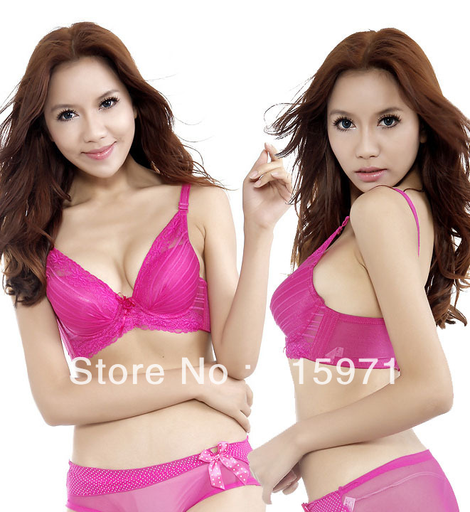 Free shipping 2012 new lace women bra butterfly cup lady's bra fashion lingerie underwear 9040