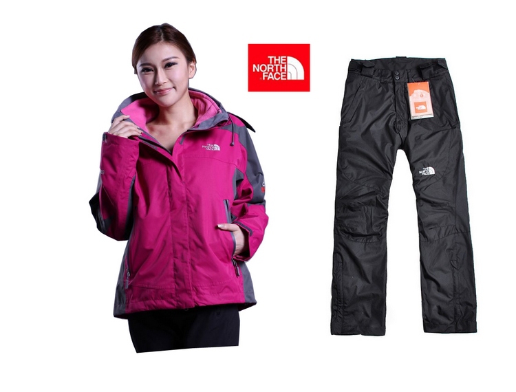 free shipping 2012 new lady Set   Rocketsports  waterproof  women  jacket  pants  outdoor set  in two picse ACETATE  Loose coat