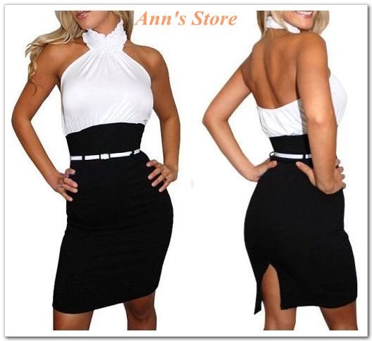 FREE SHIPPING!2012 New Sexy ladies' dresses,Fashion women dresses,Unused,Free Size,Ann2410,Black