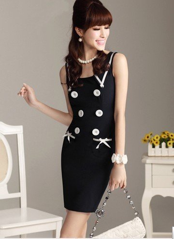 Free shipping! 2012 Newest Women slim dress/office lady sheath dress / S M L XL Drop-shipping acceptable